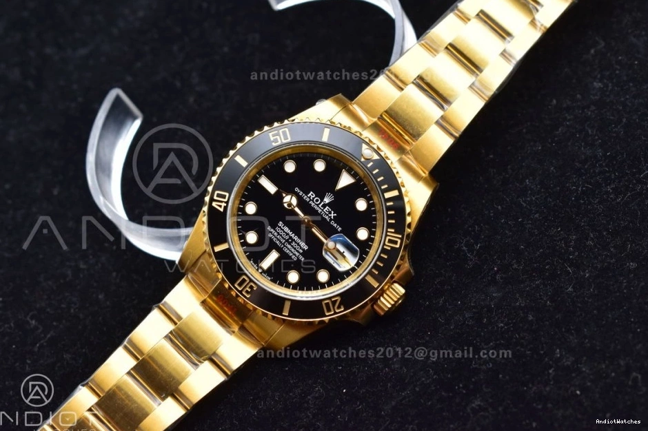 VS VSF HighPerformance Best Ceramic Black Steel 1137 YG Submariner 1:1 904L Edition 126618 LN 0807